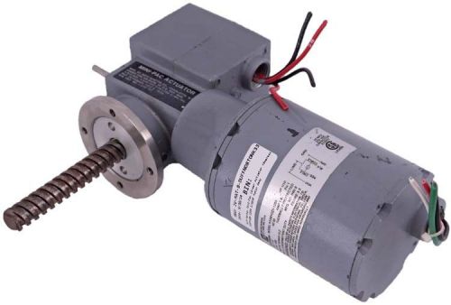 Duff-norton mini-pac linear actuator +emerson k33myczs-1259 1/10hp motor assy for sale