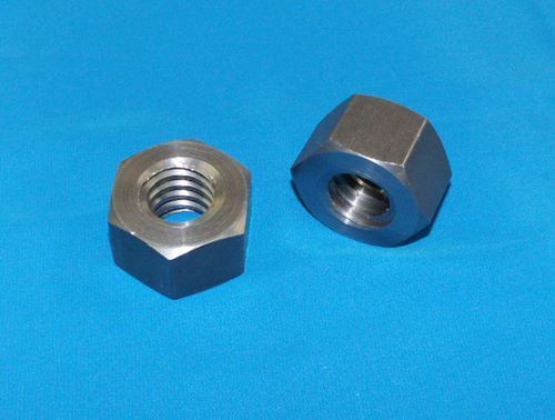 304070-nut 1&#034;-5 acme hex nut, steel 2 pack for acme right hand threaded rod