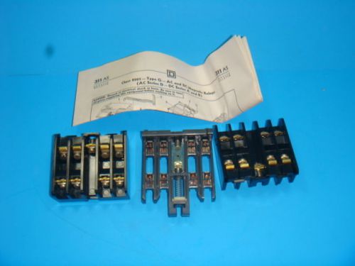 New square d 9998 gdg-8 8 pole contact kit for class 8501 nib (pg-1d) for sale