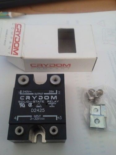 New crydom d2425 solid state relay for sale