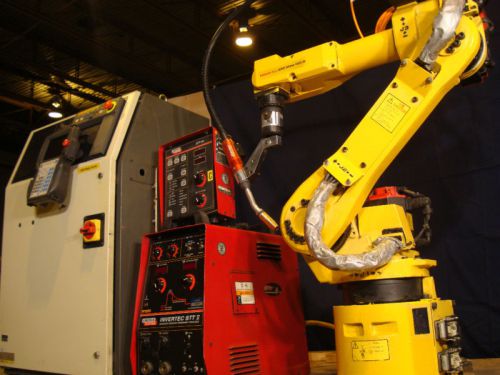 Fanuc robot arcmate 100ib m6ib rj3ib welding industrial robotic sttii for sale