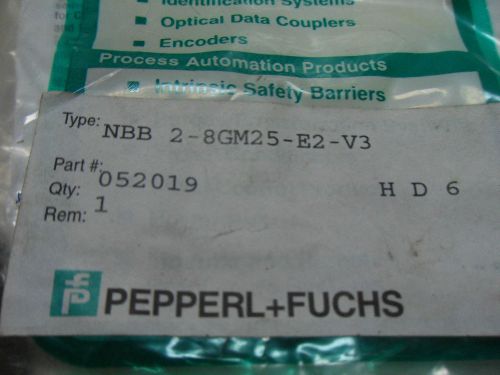 (M6-2) 1 NEW PEPPERL &amp; FUCHS 052019 INDUCTION SWITCH