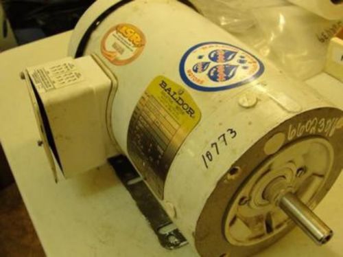 19898 used, baldor cwdm3555 motor 2 hp 230/460v 3450rpm for sale