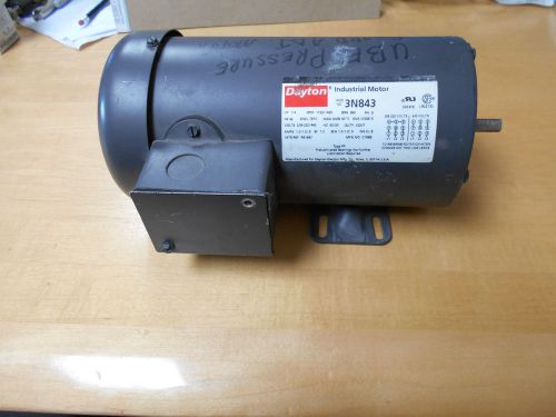 New dayton 3n843 industrial pump motor 1/4hp for sale