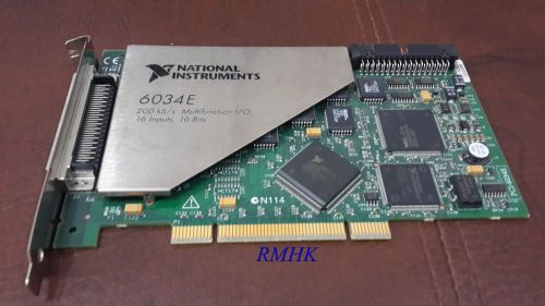 NATIONAL INSTRUMENTS, NI PCI 6034E