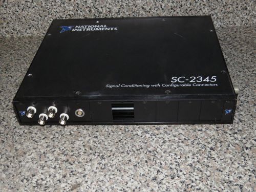 NATIONAL INSTRUMENTS NI SC-2345 SIGNAL CONDITIONING WITH CONFIGURABLE CONNECTOR