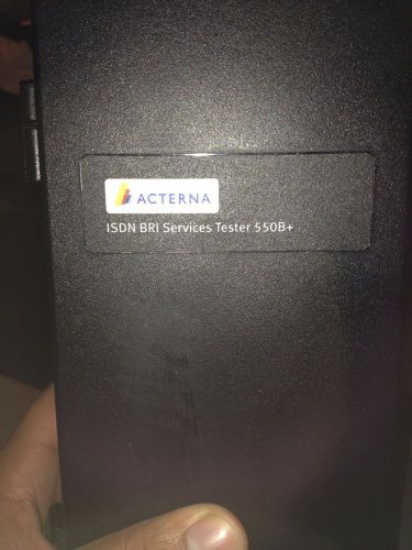 Acterna isdn bri services tester 550b+ for sale