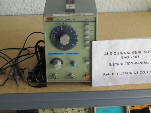 Rek RAG101 Audio Generator Function Signal 10 to 1Mhz