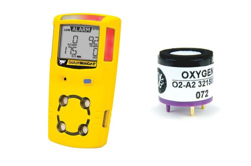 Bw tech gas alert microclip xt replacement oxygen (o2) sensor - 11/14 date code for sale