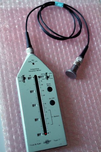 Bruel &amp; Kjaer model 2513 Integrating Vibration Meter &amp; Sensor! *No. 3* last one!