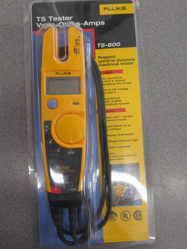 Brand NEW Fluke T5-600 600V Voltage Continuity and Current Tester Factory Sealed