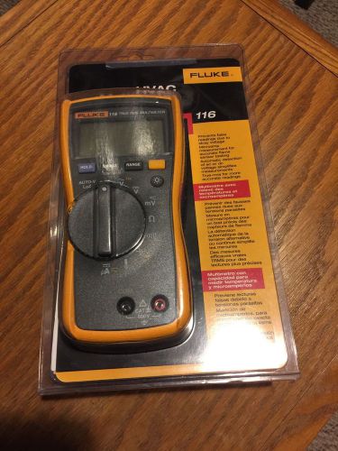 Fluke 116 HVAC Multimeter With Temperature And AAB Automatic Airflow Balancing