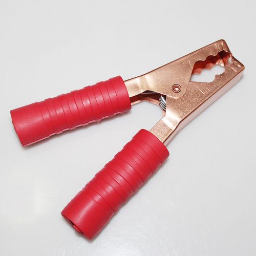 New super large red alligator crocodile clip connector testing clamp probe for sale