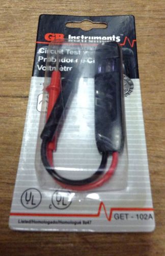 NOS GB INSTRUMENTS GET-102A Circuit Tester 90-300V  UL Listed