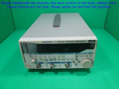IWATSU SG-4105, 15MHz Pulse Function Generator CE, sn:1750. Promotion.
