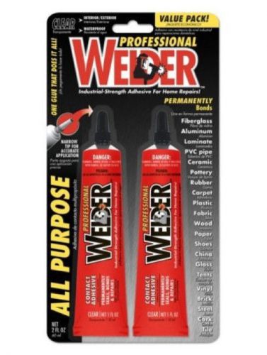 HOMAX GROUP 730657 1 oz. Welder All Purpose Adhesive  1 Pack of 2 Tubes