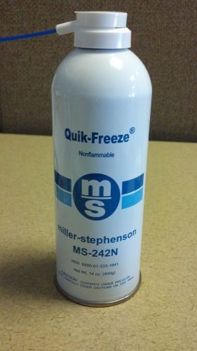 Miller-Stephenson MS-242N Quik-Freeze Antistatic Spray - 14 oz Aerosol Can