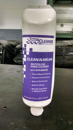 Waterless hand cleaner - total cleanse solutions clean-n-mean 22 oz. for sale