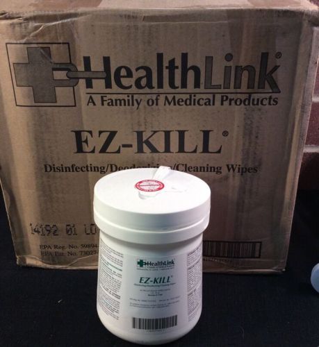 EZ-Kill Disinfecting / Deoderiziing / Cleaning Wipes 12qty * New * Make Offer