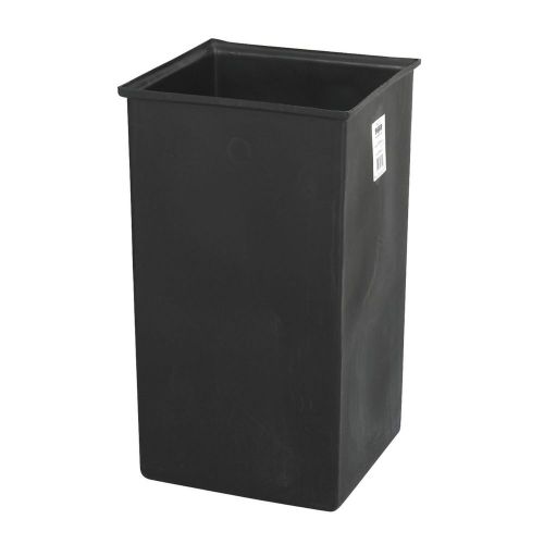 Commercial Trash Can Liner  Waste Receptacle Plastic 36 Gallon, Black