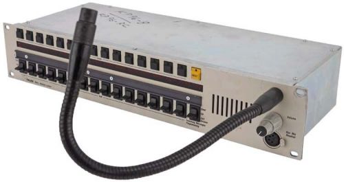 Rts/telex ikp-950 communication matrix intercom system control panel unit 2u #2 for sale