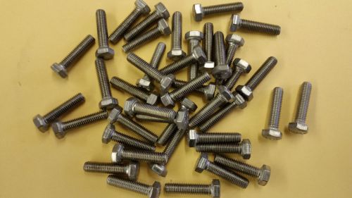 Metric Bolts M5, 5mm-0.8 x 20mm, A4-70 Stainless Steel Hex Head Bolts Qty. 100