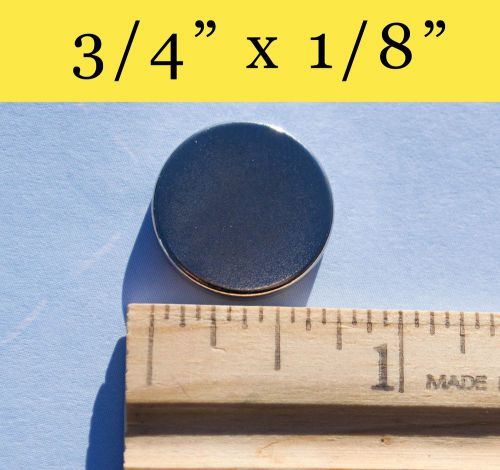 150 Neodymium N35 Rare Earth Magnets 3/4&#034;x1/8&#034;