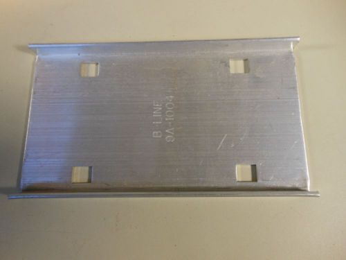 Cooper B-Line 9A-1004 Aluminum Wedge Lock Splice Plate 7 &#034; X  4&#034; NO HARDWARE