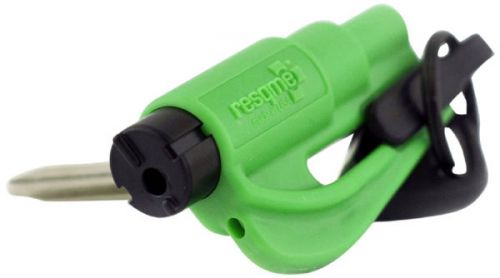Res q me emergency rescue escape tool keychain green for sale