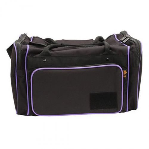 US Peacekeeper P21114 Medium Range Bag Nylon 18&#034;x10&#034;x10&#034; Black/Purple