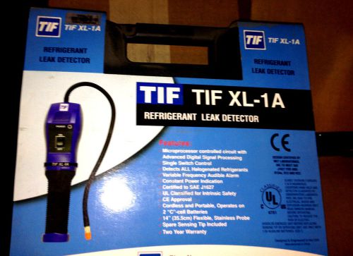 TIF Instruments TIF XL-1A Refrigerant Leak Detector All Halogenated Refrigerants