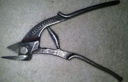 Signodecd 9&#034; Strap Cutters Vintage Shop Tool  PAT NO. 2648901