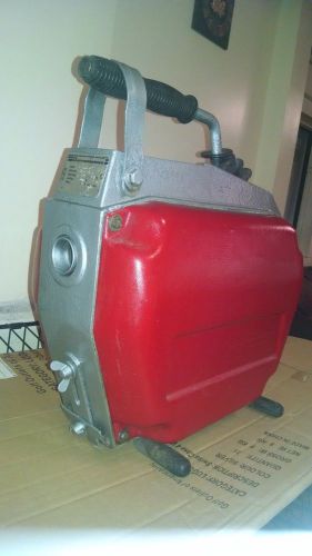 Rothenberger r600 drain cleaning machine runs ridgid cables 7/8, 5/8 like k60 for sale