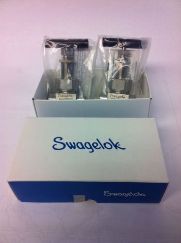 (10) Swagelok SS-6DBSW8T stainless instrumentation blow down needle valve NEW