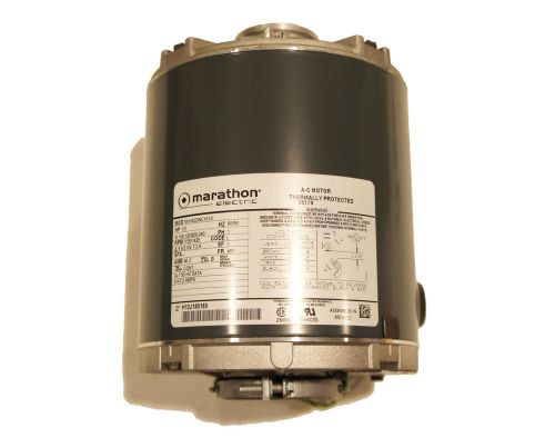 Marathon electric 1/3 hp pump motor model: 5kh32gnc101x thermally protected 2517 for sale