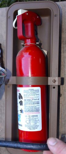 Rv 2.50 lb  fire extinguisher home car shop kitchen in the wall mount for rv for sale