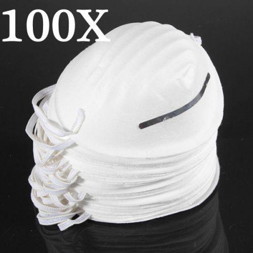 100pc disposable dust face masks mouth antidust filter safety medical respirator for sale