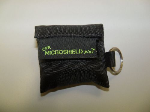 Mdi cpr microshield rescue breather in keychain case black for sale