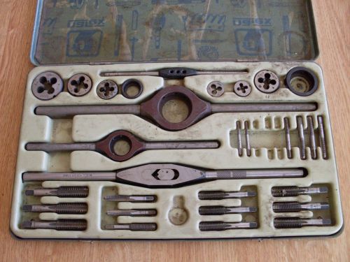 Narex W-1 Tap and Die Set 30 Pc Made in Czechoslovakia