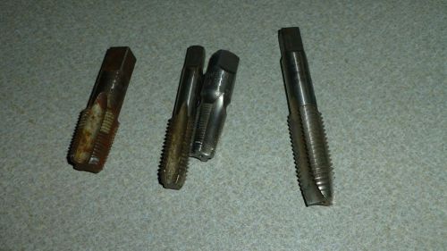 4 butterfield hand taps 1/2, 3/4, 3/8, 3/8 hss nc union for sale