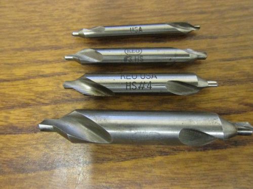 KEO #2, #3, #4, and #5 HS CENTER DRILLS / Countersink