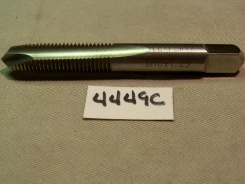 (#4449c) new usa made machinist m10 x 1.25 spiral point plug style hand tap for sale