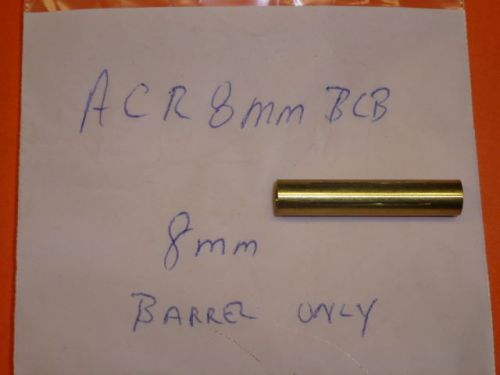 NEW! ACRO TOOL Acro Lap 8mm THROUGH HOLE BARREL, 8mmBCB
