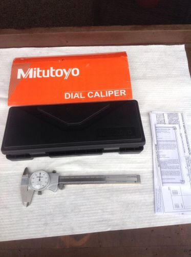 Mitutoyo 505-675 Dial Caliper 6&#034; Shockproof