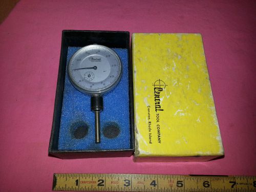 MACHINIST&#039;S CENTRAL TOOL STANDARD DROP INDICATOR IN BOX MISSING BACK PLATE SCREW