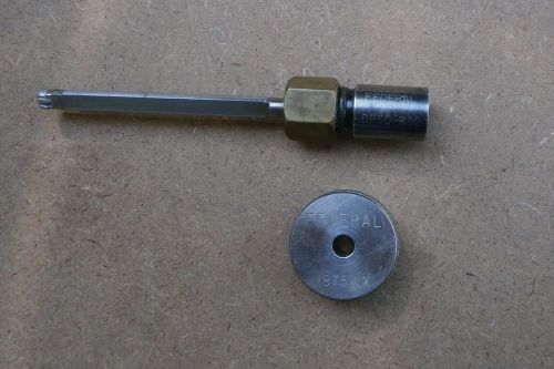 FEDERAL AIR PLUG AND GAGE MASTER.1875  AND PROBE FEDERAL 1875-6 DP50 BS-2