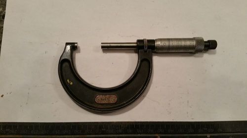 ~ Starrett No. 436 1&#034; - 2&#034; Outside Micrometer Machinist Tool ~