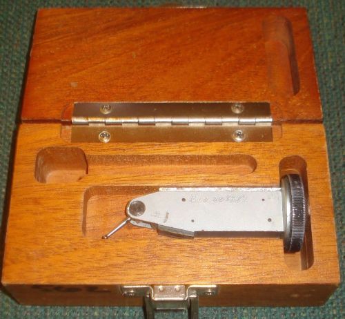 Brown &amp; sharpe no. 599-7037-3 dial test indicator 0-15-0 reading .0005 grads for sale