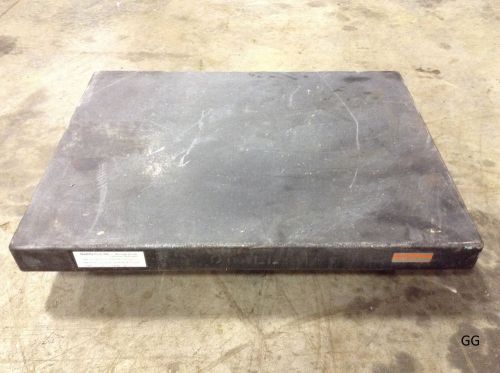 24&#034; x 18&#034; x 4&#034; granite inspection surface plate bench table top 8350 for sale