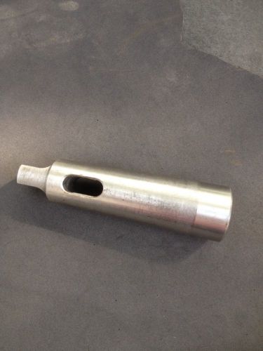Morse taper 5 x mt4 adapter arbor metal lathe drill press machinist tool box fin for sale